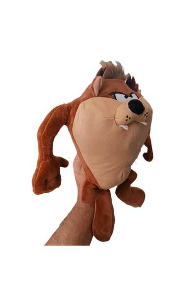 LRS STORE 30 cm Lisanslı İthal Tazmanya Canavarı Peluş Oyuncak – Looney Tunes Koleksiyonluk Orijinal