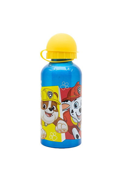 PAW PATROL Water bottle, for children, made of aluminum, BPA-free, multicolor, 400 ml, Pup Power, Paw Patrol