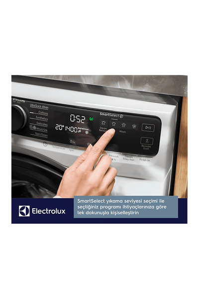 Electrolux EW8F7417QT 800 Serisi UltraCare 10 kg 1400 devir A Sınıfı UniversalDose Wi-Fi Inverter Ça
