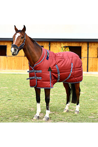 ATEX BİNİCİLİK Kışlık Blanket (200 GR ELYAF) Avarox Bax, Kışlık Ahır Blanketi, Ahır Çulu (110 İle 160 Arası Beden)