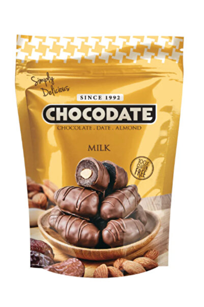 CHOCODATE Milk Golden Roasted Almond - Perfect Snacking - 250Gm x 2