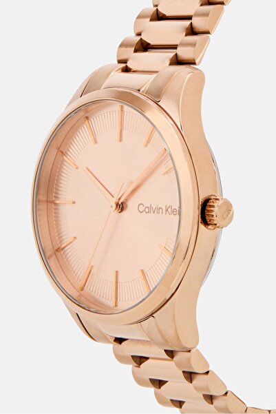 Calvin Klein Women 25200042 Stainless Steel Analog Watch 35 mm, Rose Gold