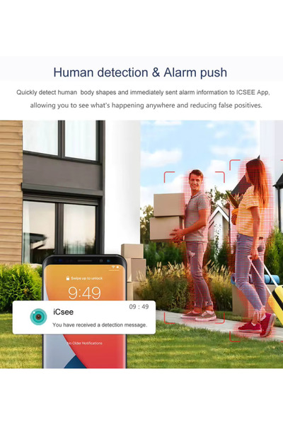 OEM Wi-Fi PTZ Surveillance Camera, TSS-EP5-W, with Dual Lenses 3MP/3MP, IR 60m, 18X Zoom