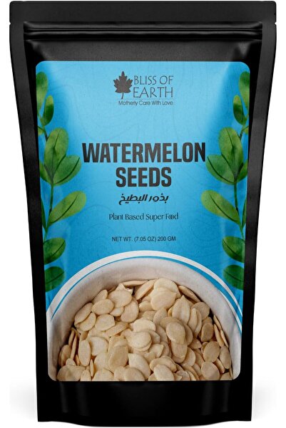 Bliss of Earth Watermelon Seeds, Natural Nutritious Snack, 200g | Premium Edi...
