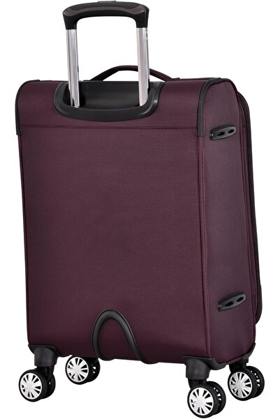 eminent Expandable Luggage Trolley Bag Soft Suitcase for Unisex Travel