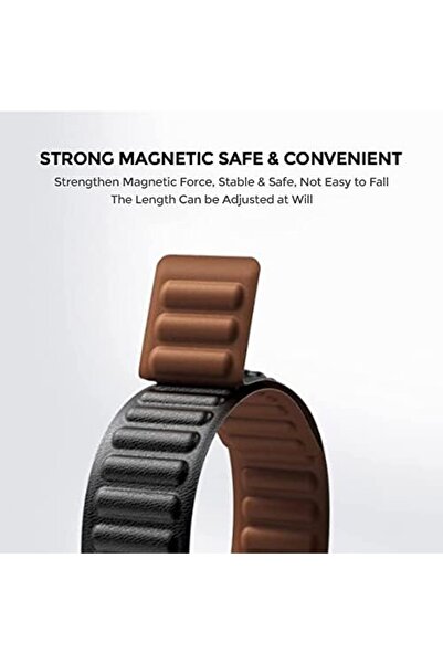 O Ozone سوار جلدي مغناطيسي | ساعة سامسونج جالاكسي 5 مقاس 40 مم و44 مم | أخضر بيوكوك