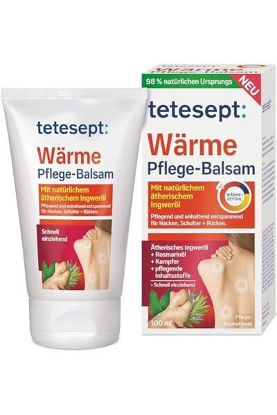 tetesept Wärme Pflege-Balsam Pflegende Wärmesalbe entspannt anhaltend Nack 100ml