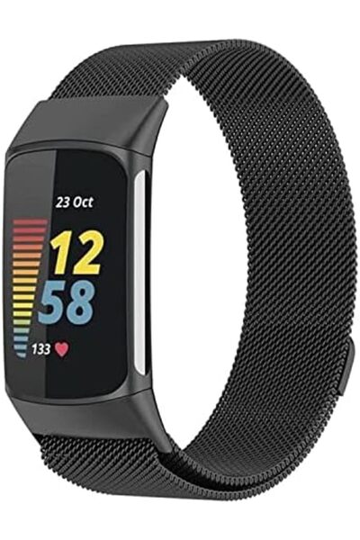 O Ozone Metal Bands Compatible with Fitbit Charge 6 / Charge 5 Smart Watch
