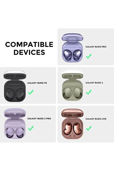 O Ozone Case for Samsung Galaxy Buds FE/Galaxy Buds 2 Pro/Galaxy Buds 2/ Galaxy Buds Pro/Galaxy Buds
