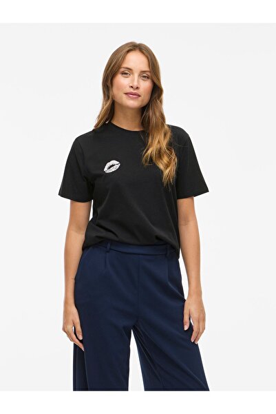 VILA T-Shirt VINORA Rundhals