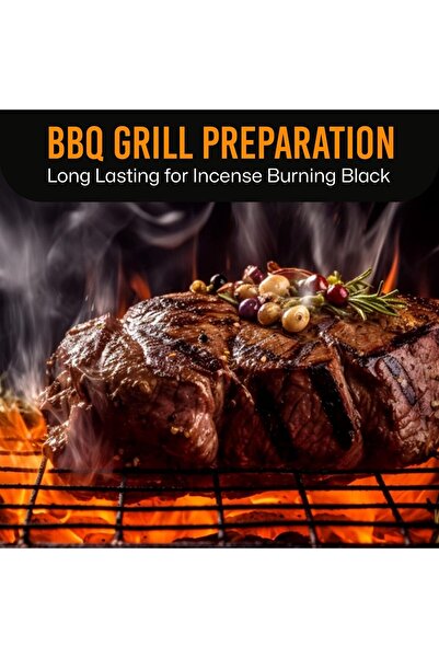 Beytor Bakhoor Coal Shola Charcoal Musk - 100 Pieces, Long-Lasting, Black