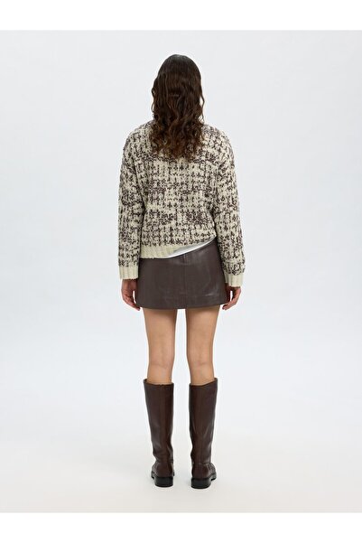 Selected Femme Lederminirock High Waist