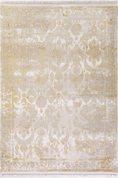 Artemis Halı Artemis Halı Özel Akrilik Dokuma Bej Gold Renkli Modern Halı INS...