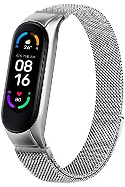 O Ozone سوار شاومي باند 6/5 | سوار ميلانو | فضي