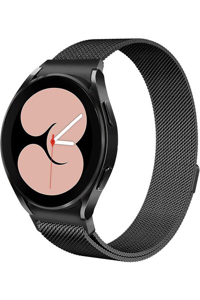O Ozone 20mm Samsung Galaxy Watch 4 | Milanese Watch Band Strap | Black