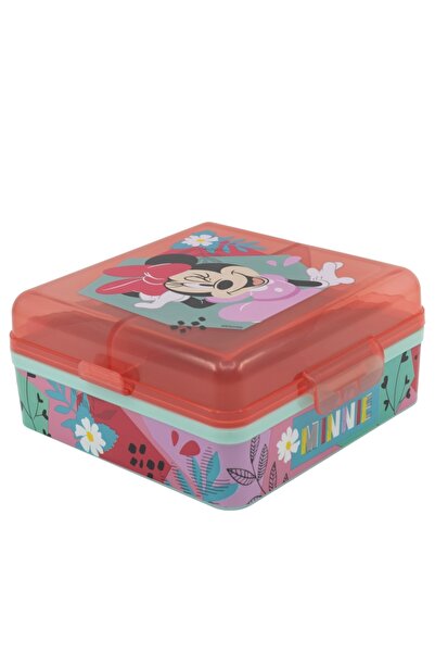 Minnie Mouse Cutie sandwich, multicompartimente, multicolor, fara BPA, Being, Minnie Mouse