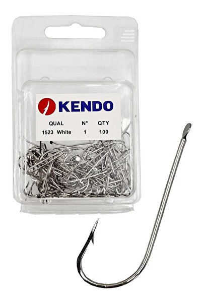 Kendo (1523 NI) Beyaz iğne 100 adet