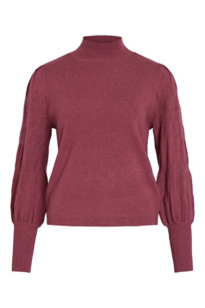 VILA Strickpullover VIKERRY Stehkragen