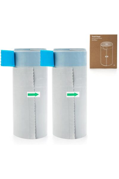 Neakasa Replaced Waste Bags-2 Rolls, Cat Litter Waste Receptacles Bags for M1 Open-Top Self-Cleaning
