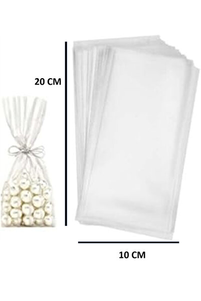 shop 50 ADET 10x20 PARLAK Kurabiye Jelatini BANTSIZ - Kurabiye Poşeti