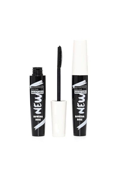 ROWENAROSE Siyah Beyaz Hyper Curl Maskara Watterproff