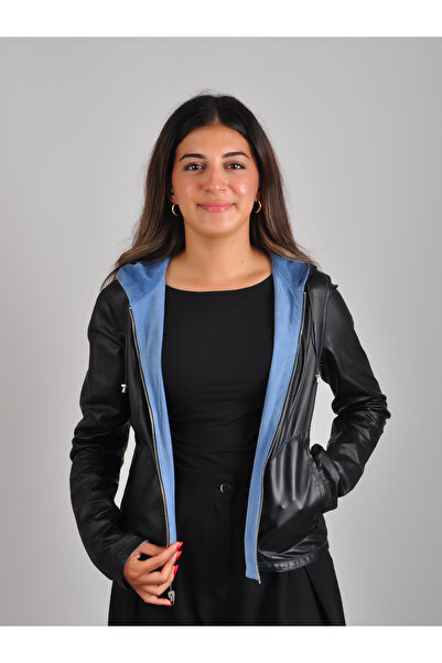 shop Hakiki Kuzu Derisi Kapşonlu Çift Taraflı Süet Ultra Hafif Suya Dayanıklı Deri Ceket