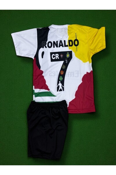 Alaturka Mix Ronaldo Tüm Takımlar Karışık İmzalı Özel Mix CR7 Çocuk Forma