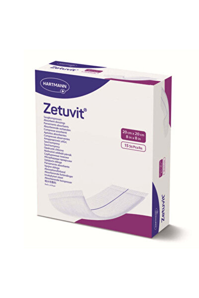 Other Zetuvit absorbent compresses, 20cm x 20cm, 15 pieces, Hartmann