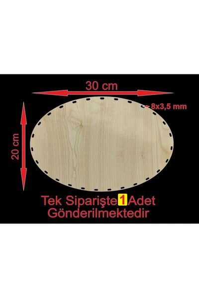 ASUDE HEDİYELİK Tavă din lemn 20x30 Banu 1 bucată Raddan din bambus, placă de...