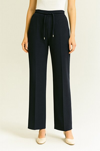 idoll 7787 BELİ TAM LASTİKLİ CEPLİ BOL PAÇA PANTOLON #05-25#