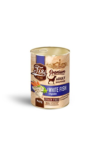 Fisi Pet Food Hrana umeda pentru caini FISI Dog Adult Pate cu Peste & Pui 400g