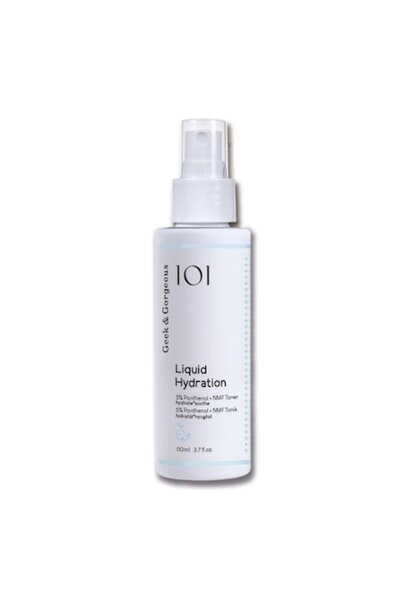 GEEK & GORGEOUS Toner hidratant facial Geek&Gorgeous Liquid Hydration cu 5% Pantenol, NMF și Alantoină, 110 ml