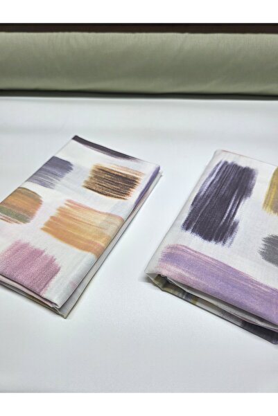 pınarhome collectıon ΜΑΣΤΙΧΟ ΜΕ ΣΧΕΔΙΑΣΜΕΝΟ ΥΦΑΣΜΑ ΚΑΛΥΜΜΕΝΟ ΜΕ RANFORCE --50X70CM--2 ΤΕΜΑΧΙΑ (1 ΖΕΥΓΟΣ)