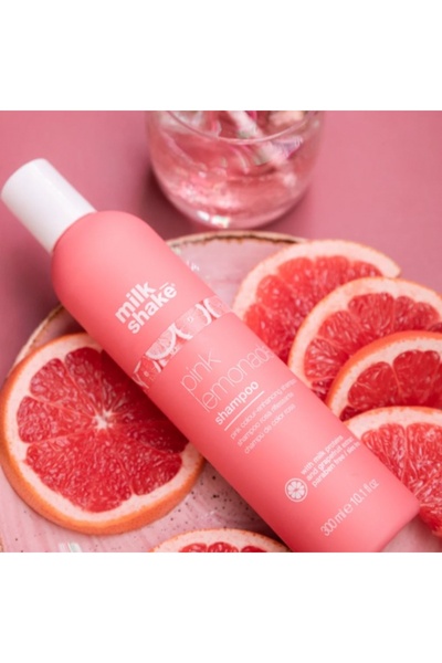 Milkshake Șampon colorant Pink Lemonade, pentru păr blond, 300 ml