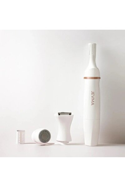 JEVMA جهاز ازالة شعر الوجه الوبري والجسم مع 3 رؤوس من جيڤما