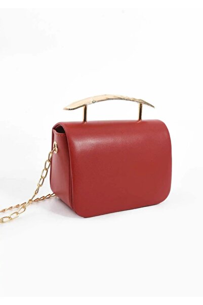 Çanta Trend *** Women's Stylish Designed Red Hand and Shoulder Bag