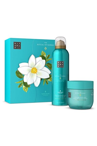 Rituals The Ritual of Karma Set Shower Foam 200 ml + Overnight Body Mask 100 ml