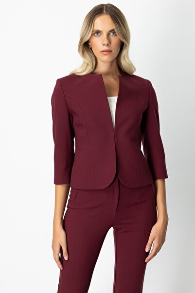 Mi Pret a Porter Mi Sıfır Yaka Agraflı Ceket