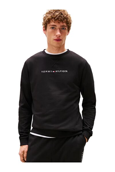 Tommy Hilfiger Férfi fekete pulóver UM0UM03666