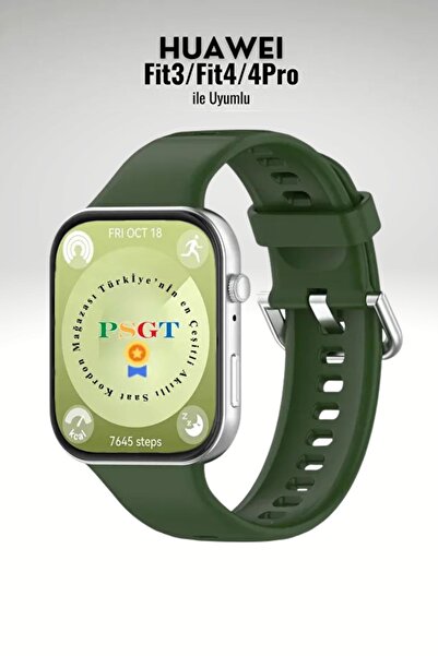 PSGT Huawei Watch Fit 3/4/4pro Uyumlu Akıllı Saat Kordon Band Serisi Klasik K...