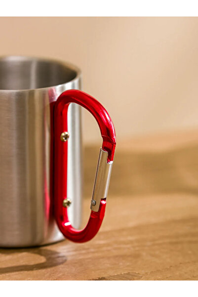 LC Waikiki Lcw Home Metallic Metal Mug with Hanging Ring