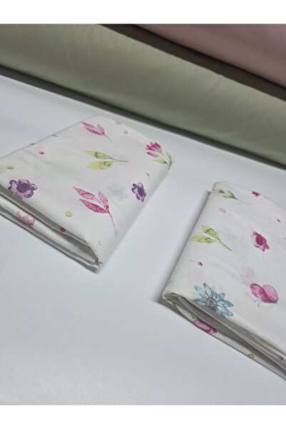 pınarhome collectıon 100% Patterned Fabric Ranforce Covered Pillowcase --50X70Cm--2 Pieces (1 Pair)