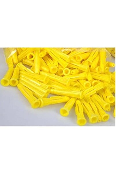 Tuna 8 Lik Roket Dübel / Sarı Roket Dübel 8 Lik 50 ADET