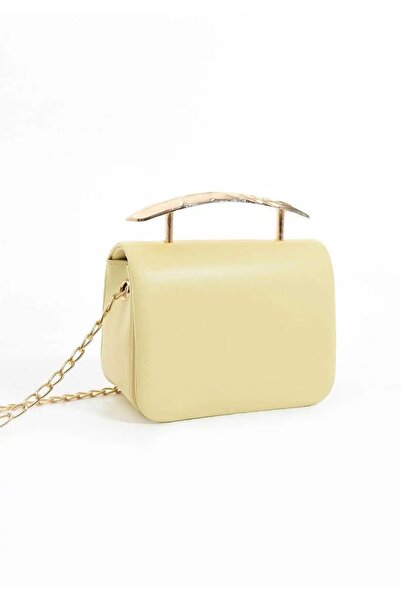 Çanta Trend *** Women's Stylish Designed Yellow Hand and Shoulder Bag