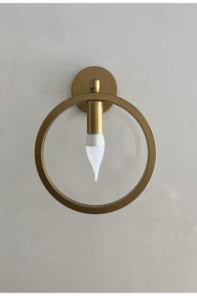 gaziantepavize Halka Eskitme Kasa Metal Pilli Aplik - Özel Tasarım Lamba ve Pil dahil - Tek Adet