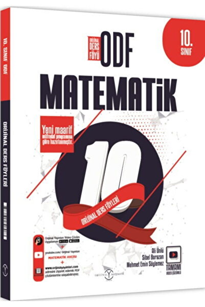 Orijinal Yayınları 10. Sınıf Matematik ODF Orijinal Ders Föyleri
