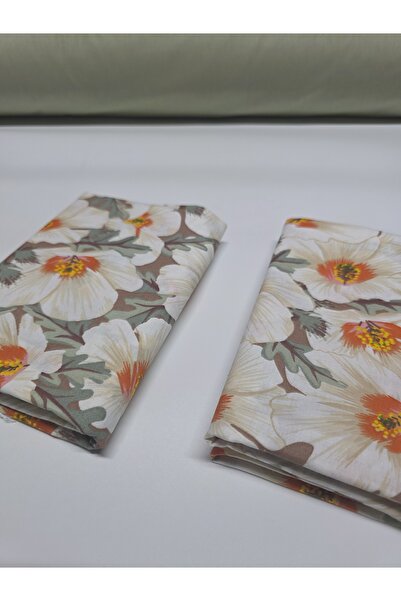 pınarhome collectıon 100% Patterned Fabric Ranforce Covered Pillowcase --50X70Cm--2 Pieces (1 Pair)