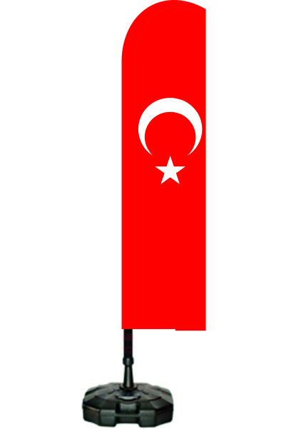 MAVİ DENİZ REKLAM TÜRK BAYRAĞI YELKEN BAYRAK