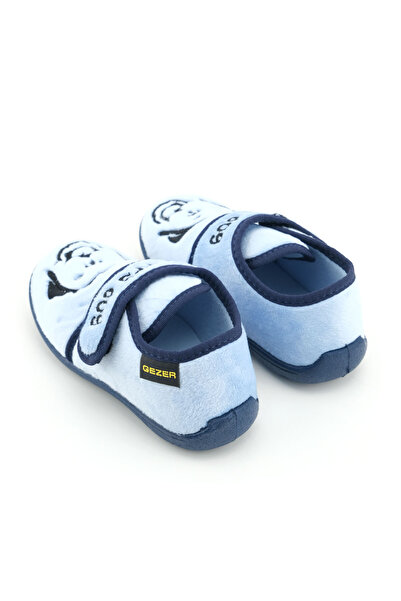 GEZER Παπούτσια για αγόρια χειμερινά με μονό κορδόνι Velcro, ρυθμιζόμενη άνετη σόλα για σπίτι, κήπο, σχολείο, νηπιαγωγείο