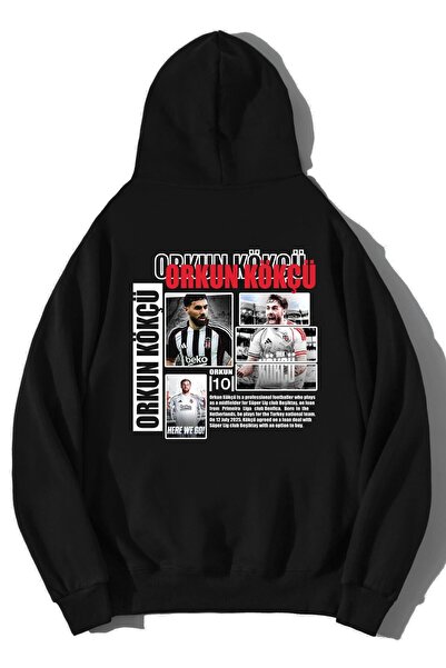 BRZ COLLECTION Hanorac unisex oversize Orkun Kökçü, negru